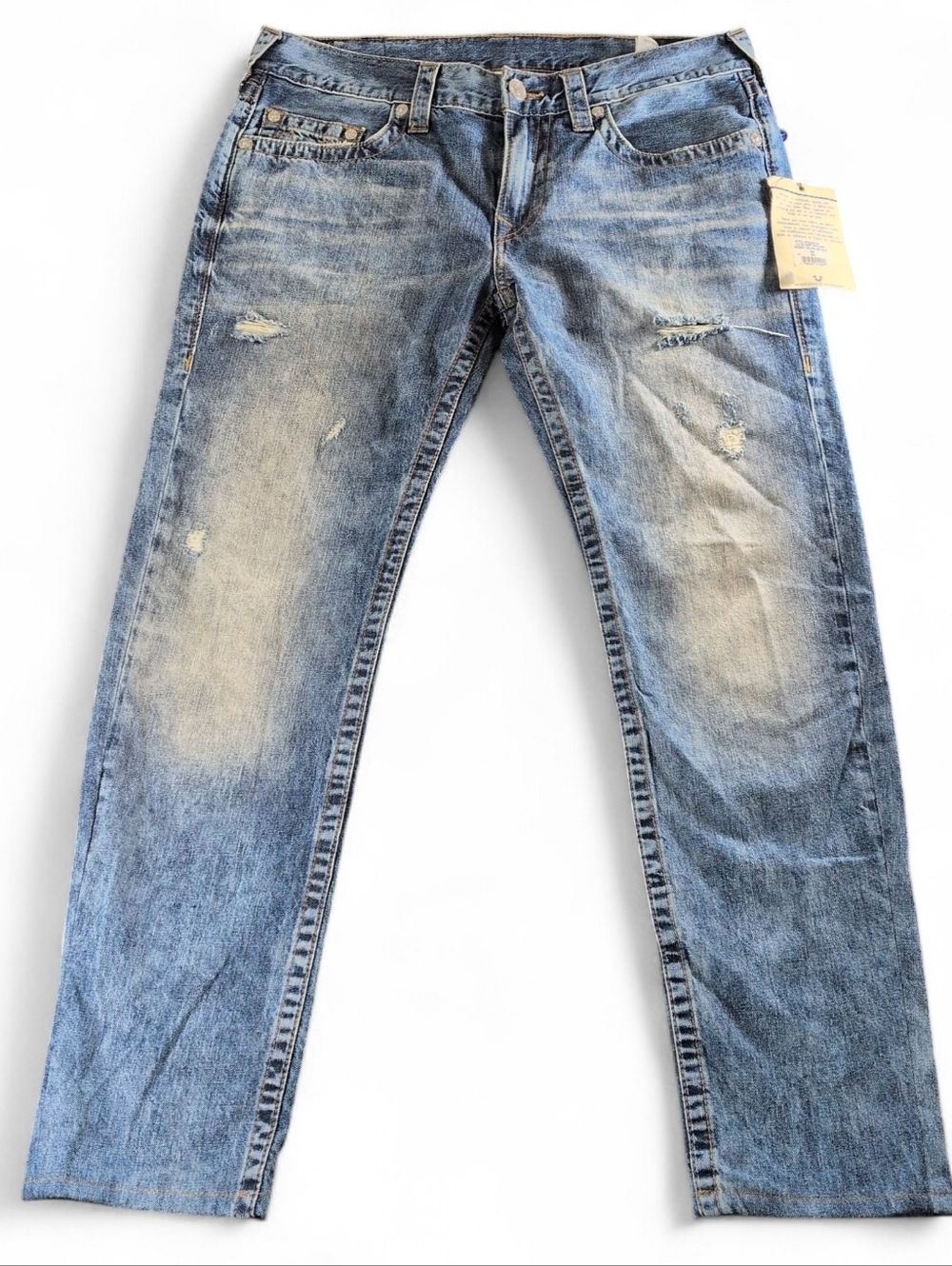 Mens Vintage True Religion Skinny Denim